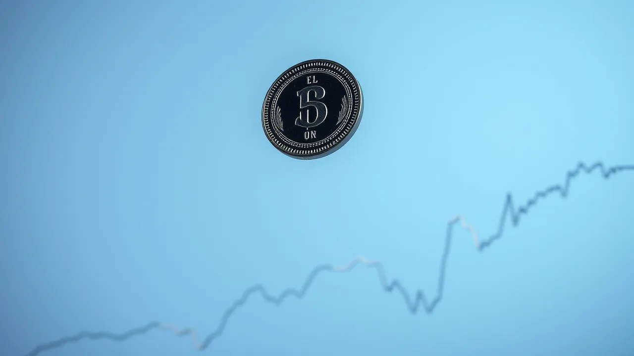 동전 던지기와 상승하는 주가 차트 — 승률은 절반이어도 수익을 내는 투자